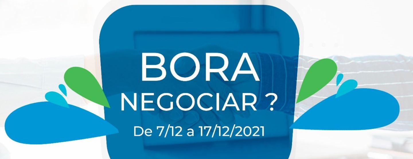 BORA NEGOCIAR? Águas Andradina oferece facilidades para quitação de débitos BORA NEGOCIAR? Águas Andradina oferece facilidades para quitação de débitos