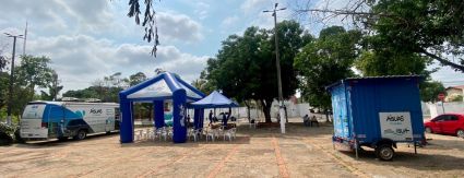 Osmar Cabral e Residencial Nico Baracat recebem unidade móvel da Águas Cuiabá com serviços para a população Osmar Cabral e Residencial Nico Baracat recebem unidade móvel da Águas Cuiabá com serviços para a população