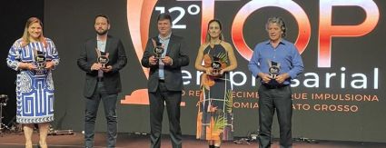 Águas Cuiabá é premiada na 12ª edição do Top Empresarial Águas Cuiabá é premiada na 12ª edição do Top Empresarial