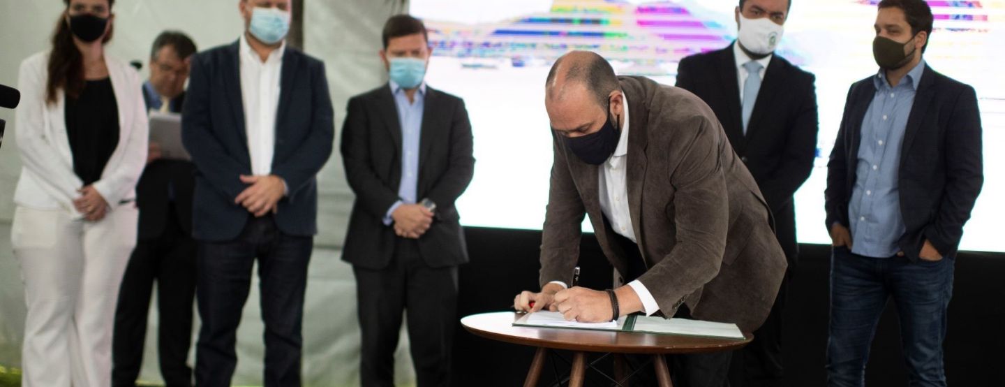 Iguá Rio de Janeiro S.A. assina contrato para concessão do bloco 2 da CEDAE Iguá Rio de Janeiro S.A. assina contrato para concessão do bloco 2 da CEDAE