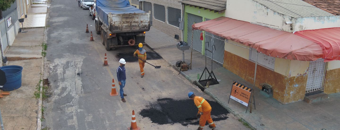 Águas Cuiabá conclui força-tarefa de recomposição asfáltica Águas Cuiabá conclui força-tarefa de recomposição asfáltica
