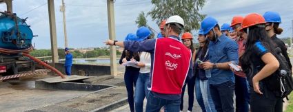 Águas Cuiabá abre inscrições para visitas de estudantes a unidades de saneamento Águas Cuiabá abre inscrições para visitas de estudantes a unidades de saneamento