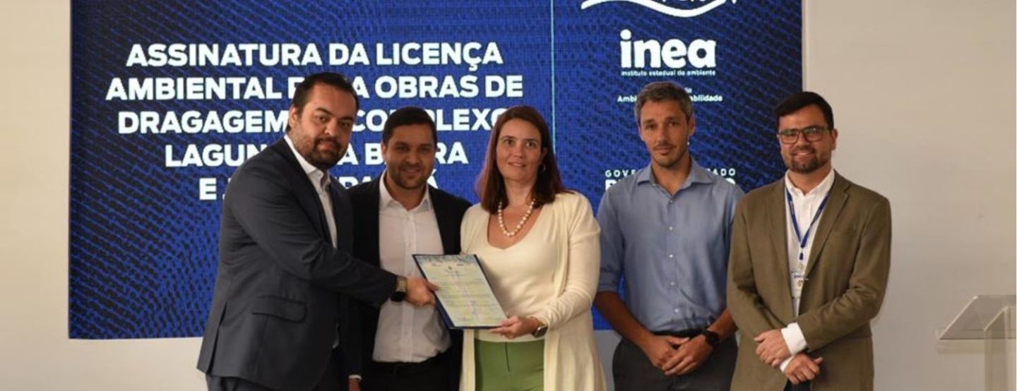 Iguá recebe licença ambiental para realizar dragagem no Complexo Lagunar da Barra e de Jacarepaguá Iguá recebe licença ambiental para realizar dragagem no Complexo Lagunar da Barra e de Jacarepaguá