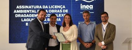 Iguá recebe licença ambiental para realizar dragagem no Complexo Lagunar da Barra e de Jacarepaguá Iguá recebe licença ambiental para realizar dragagem no Complexo Lagunar da Barra e de Jacarepaguá