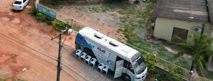 Unidade móvel da Águas Cuiabá percorre novos bairros em março Unidade móvel da Águas Cuiabá percorre novos bairros em março