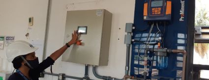 Fluoretação da água passa a ser 100% automatizada em Cuiabá Fluoretação da água passa a ser 100% automatizada em Cuiabá
