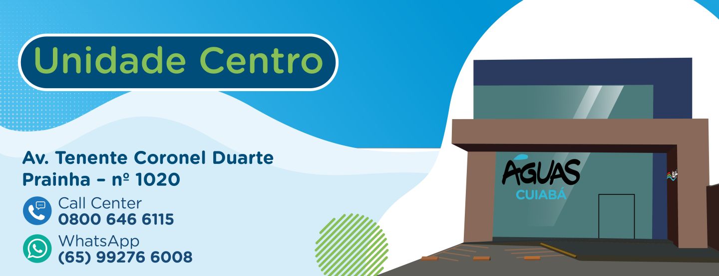 Loja da Águas Cuiabá estará aberta nesta segunda-feira Loja da Águas Cuiabá estará aberta nesta segunda-feira