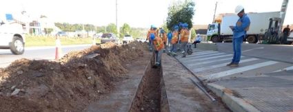 Obras de esgoto do Sistema Lipa avançam no Duque de Caxias Obras de esgoto do Sistema Lipa avançam no Duque de Caxias