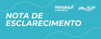 Paranaguá Saneamento conclui manutenção em Alexandra Paranaguá Saneamento conclui manutenção em Alexandra