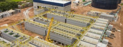 Parque Cuiabá é preparado para ser abastecido por nova ETA Parque Cuiabá é preparado para ser abastecido por nova ETA