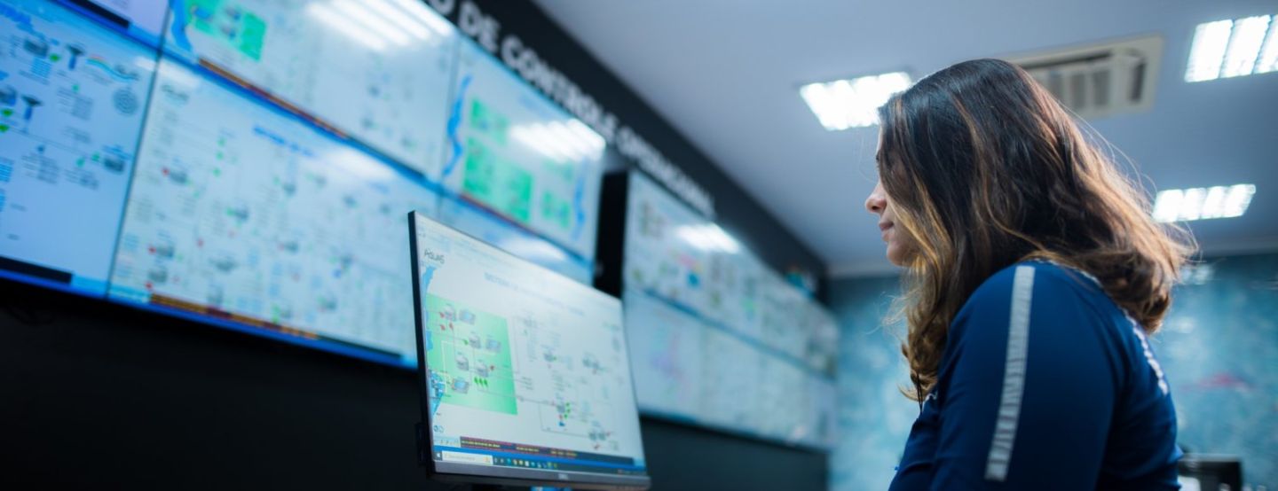 Centro de Controle Operacional: conheça o cérebro do saneamento em Cuiabá Centro de Controle Operacional: conheça o cérebro do saneamento em Cuiabá