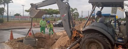 Obras da Bacia do Guaraituba: informe semanal Obras da Bacia do Guaraituba: informe semanal