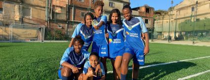 Projetos sociais de esportes têm o apoio da companhia Projetos sociais de esportes têm o apoio da companhia