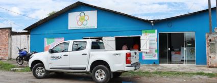 Paranaguá Saneamento doa mesa de tênis de mesa e kit esportivo ao 5C - Centro Cultural Paranaguá Saneamento doa mesa de tênis de mesa e kit esportivo ao 5C - Centro Cultural