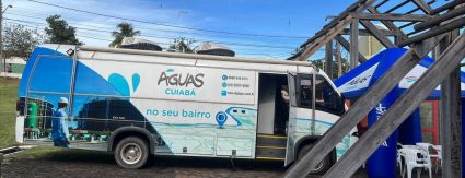 Unidade Móvel da Águas Cuiabá chega ao Jardim Passaredo nesta semana Unidade Móvel da Águas Cuiabá chega ao Jardim Passaredo nesta semana