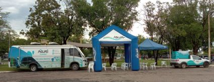 Unidade móvel da Águas Cuiabá chega ao Santa Izabel Unidade móvel da Águas Cuiabá chega ao Santa Izabel