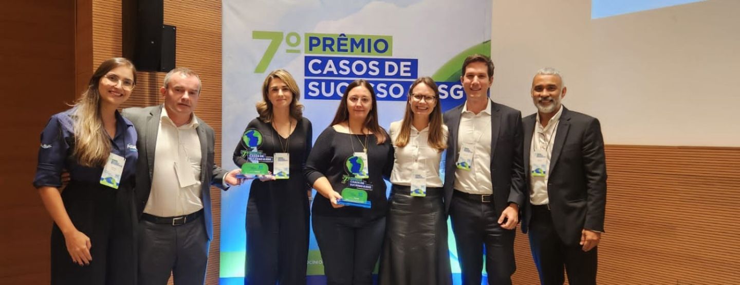 Iguá recebe prêmio Melhores Casos ESG do Instituto Trata Brasil por certificação de títulos verdes Iguá recebe prêmio Melhores Casos ESG do Instituto Trata Brasil por certificação de títulos verdes
