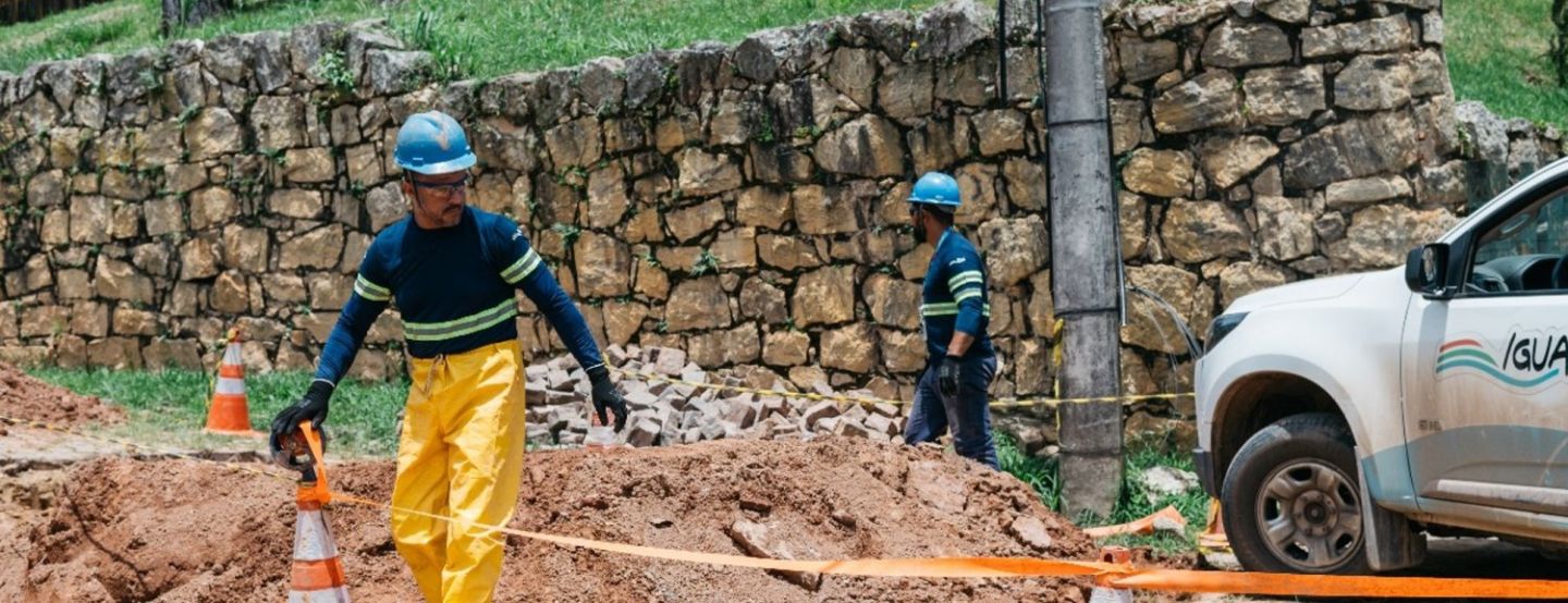 Iguá programa melhorias nas redes de distribuição de água nesta quinta-feira (20), durante redução na vazão da ETA Guandu Iguá programa melhorias nas redes de distribuição de água nesta quinta-feira (20), durante redução na vazão da ETA Guandu