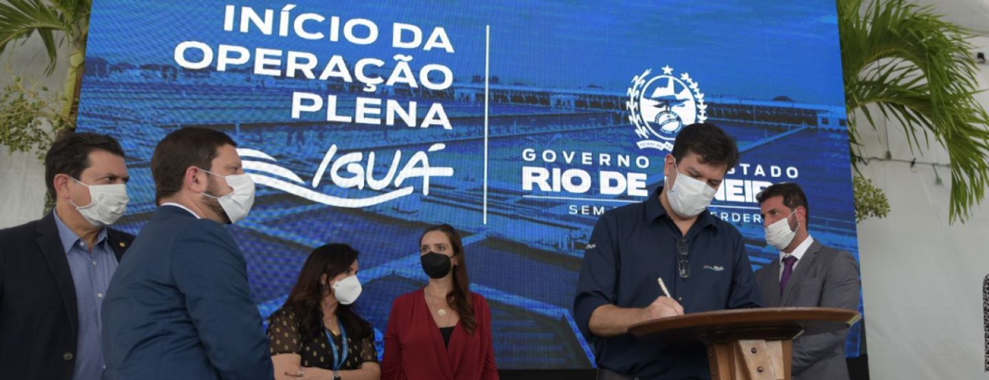 Iguá dá início à concessão plena dos serviços de água e esgoto no Rio de Janeiro Iguá dá início à concessão plena dos serviços de água e esgoto no Rio de Janeiro