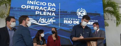 Iguá dá início à concessão plena dos serviços de água e esgoto no Rio de Janeiro Iguá dá início à concessão plena dos serviços de água e esgoto no Rio de Janeiro