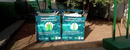 Águas Cuiabá lança campanha de arrecadação de garrafas pet Águas Cuiabá lança campanha de arrecadação de garrafas pet