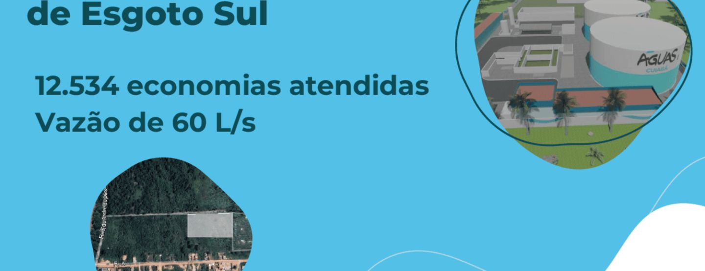 Cuiabá ganha nova Estação de Tratamento de Esgoto Cuiabá ganha nova Estação de Tratamento de Esgoto