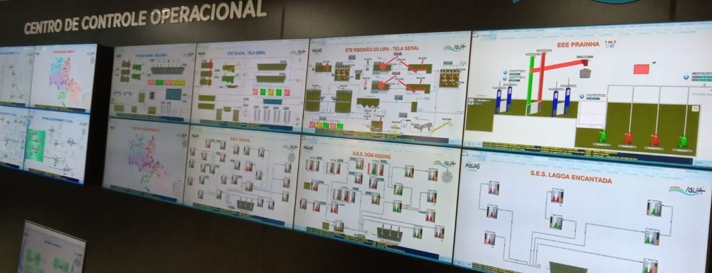 Centro de Controle Operacional será implantado na ETE Barra Centro de Controle Operacional será implantado na ETE Barra