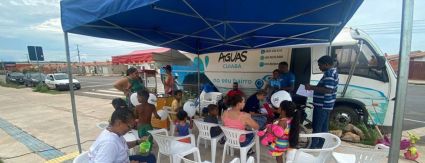 CPA II recebe unidade móvel da Águas Cuiabá com serviços de renegociação e adesão à Tarifa Social CPA II recebe unidade móvel da Águas Cuiabá com serviços de renegociação e adesão à Tarifa Social