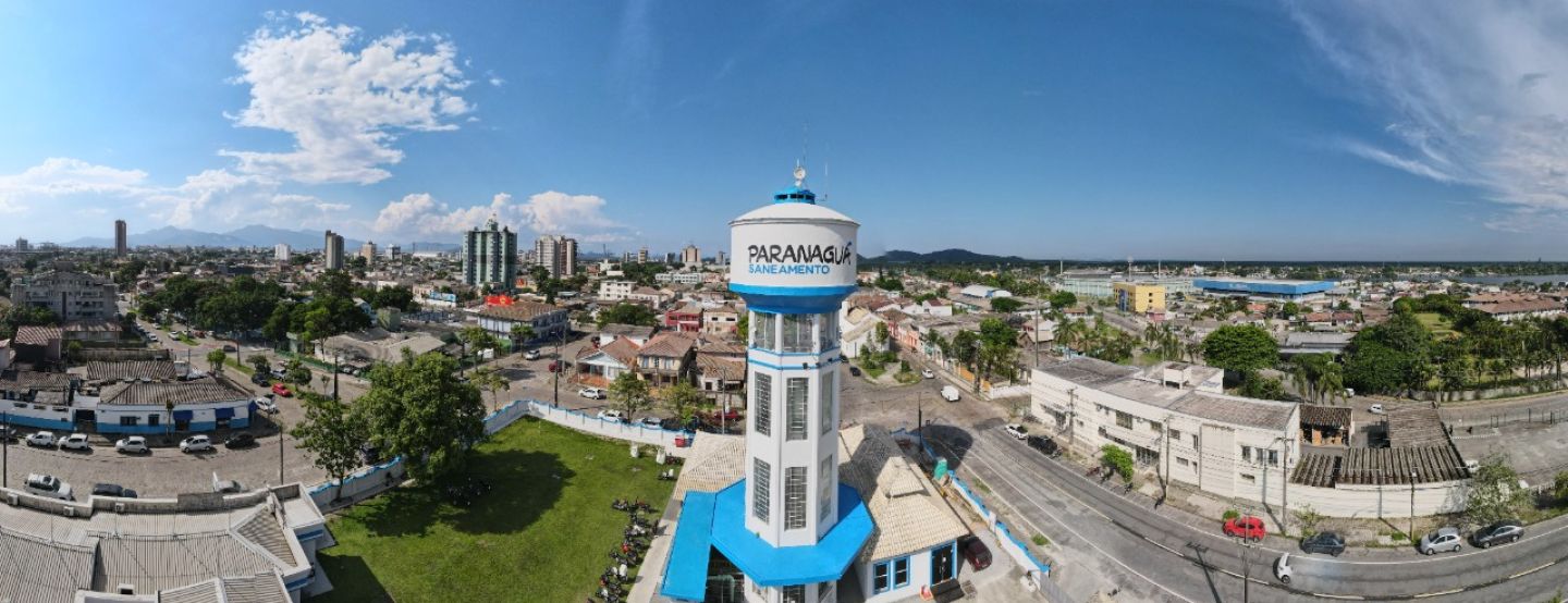 Paranaguá Saneamento: Investimentos realizados garantem o abastecimento na alta temporada Paranaguá Saneamento: Investimentos realizados garantem o abastecimento na alta temporada