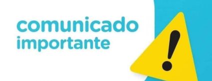 Comunicado de Manutenção Comunicado de Manutenção