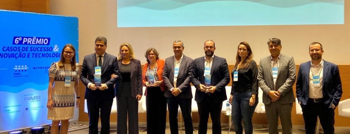 Cuiabá recebe premiação nacional por investimento em saneamento básico Cuiabá recebe premiação nacional por investimento em saneamento básico