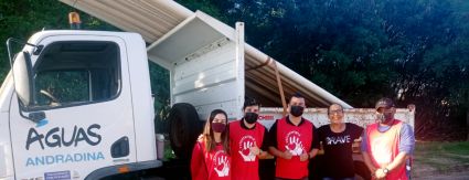 RESPONSABILIDADE SOCIAL: Águas Andradina entrega doação para a CAMOR RESPONSABILIDADE SOCIAL: Águas Andradina entrega doação para a CAMOR