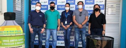 Águas Cuiabá firma parceria para coleta de óleo de cozinha usado Águas Cuiabá firma parceria para coleta de óleo de cozinha usado