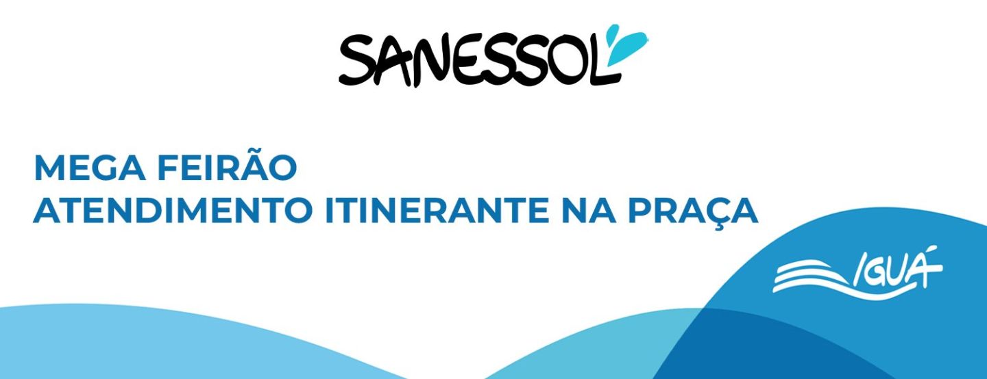 CLIENTES: Sanessol realiza atendimento itinerante na Praça neste sábado (08/07) e prorroga Mega Feirão CLIENTES: Sanessol realiza atendimento itinerante na Praça neste sábado (08/07) e prorroga Mega Feirão
