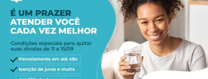 Dia do Cliente: Iguá Rio oferece condições especiais para negociação de dívidas Dia do Cliente: Iguá Rio oferece condições especiais para negociação de dívidas