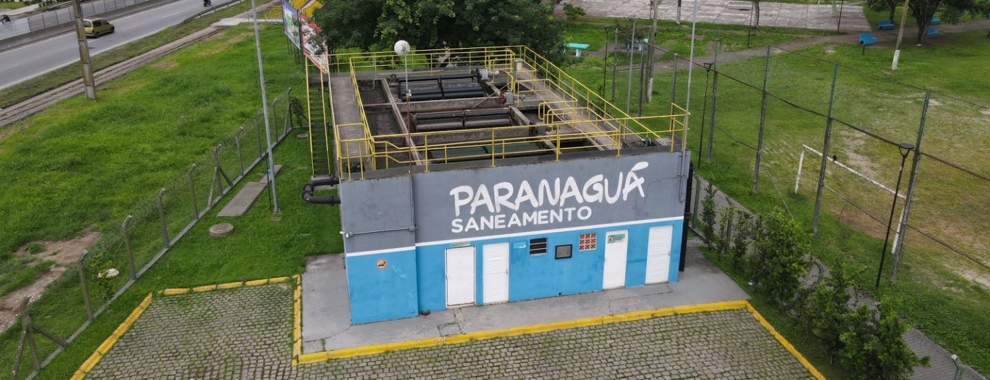 Paranaguá Saneamento desativa Estação de Tratamento de Esgoto Samambaia Paranaguá Saneamento desativa Estação de Tratamento de Esgoto Samambaia
