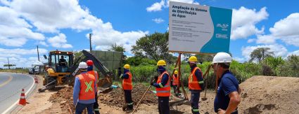 Iguá Sergipe inicia obra entre Itabaiana e Moita Bonita Iguá Sergipe inicia obra entre Itabaiana e Moita Bonita